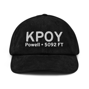 Powell Municipal Airport (KPOY) ICAO Hat