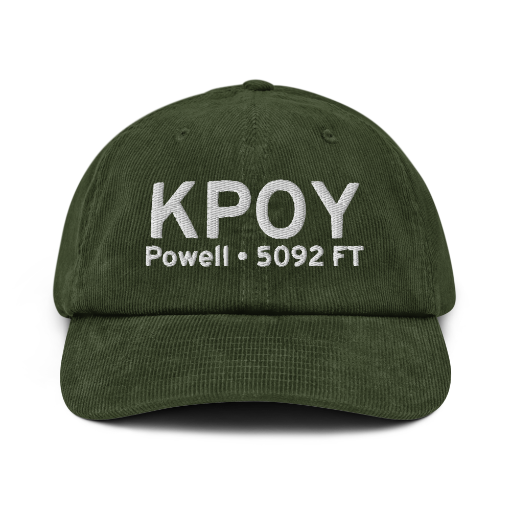 Powell Municipal Airport (KPOY) ICAO Hat 