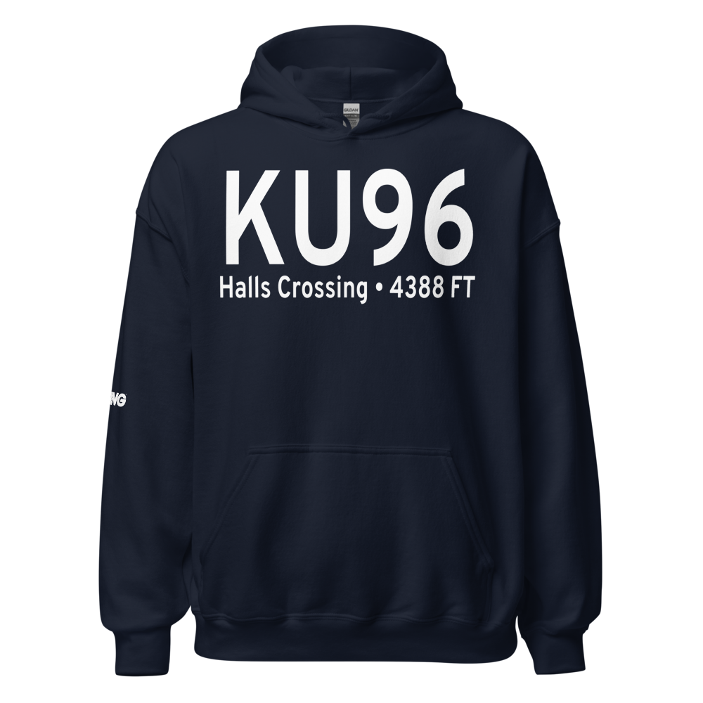Cal Black Memorial Airport (KU96) ICAO Hoodie Sweatshirt 