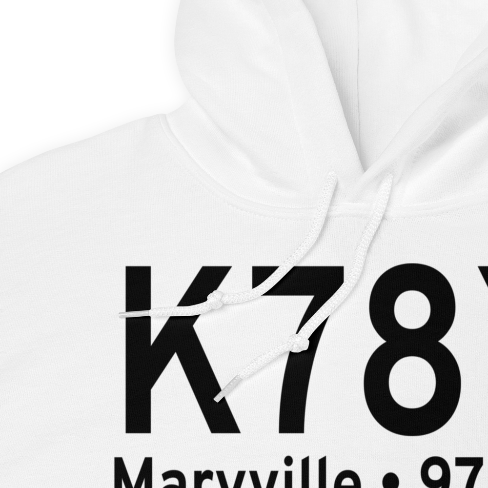 Rankin Airport (K78Y) ICAO Hoodie Sweatshirt 
