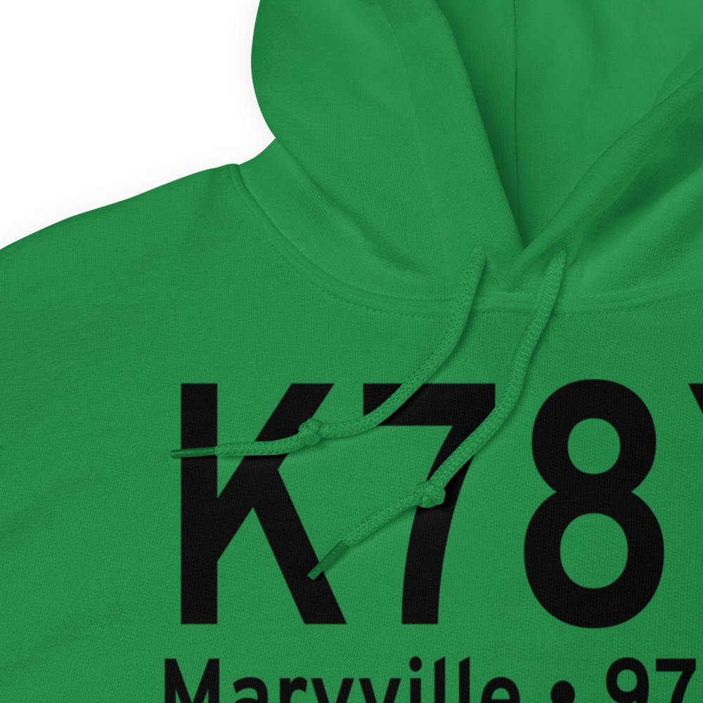 Rankin Airport (K78Y) ICAO Hoodie Sweatshirt 