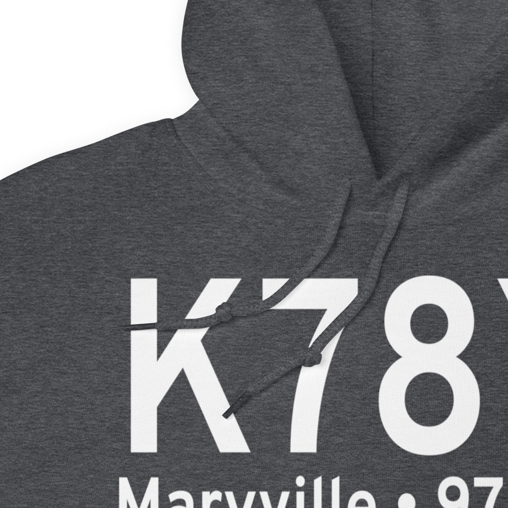 Rankin Airport (K78Y) ICAO Hoodie Sweatshirt 