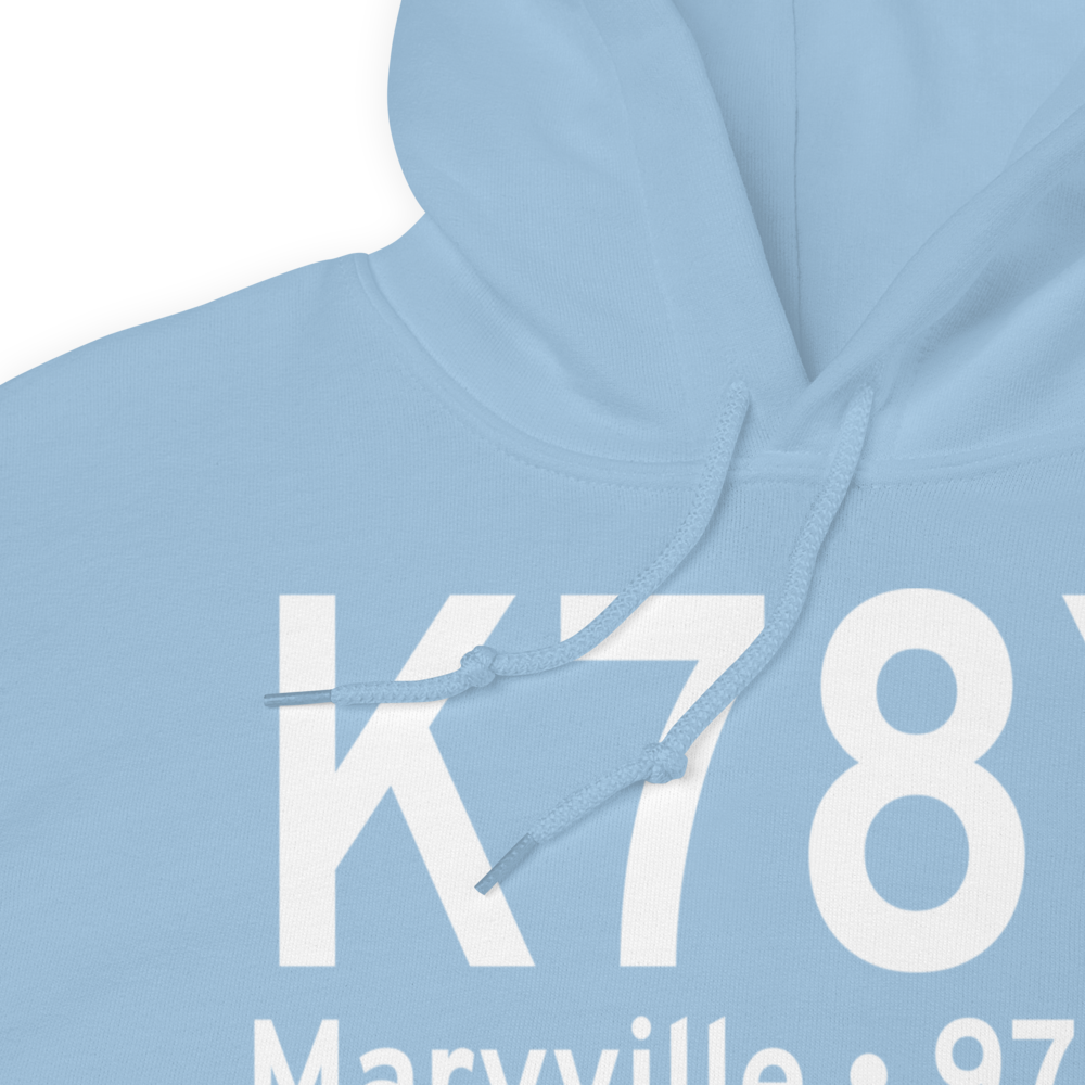 Rankin Airport (K78Y) ICAO Hoodie Sweatshirt 