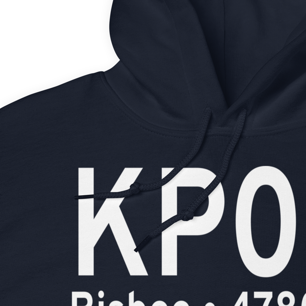 Bisbee Municipal Airport (KP04) ICAO Hoodie Sweatshirt 