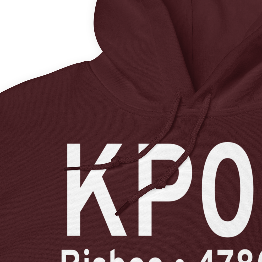 Bisbee Municipal Airport (KP04) ICAO Hoodie Sweatshirt 