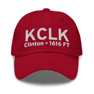 Clinton Regional Airport (KCLK) ICAO Hat