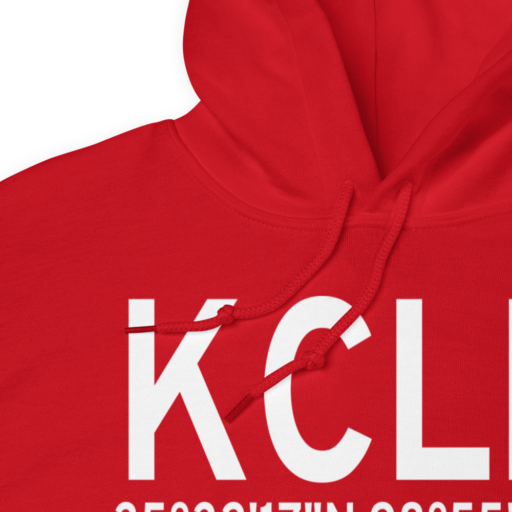 Clinton Regional Airport (KCLK) ICAO Hoodie Sweatshirt 