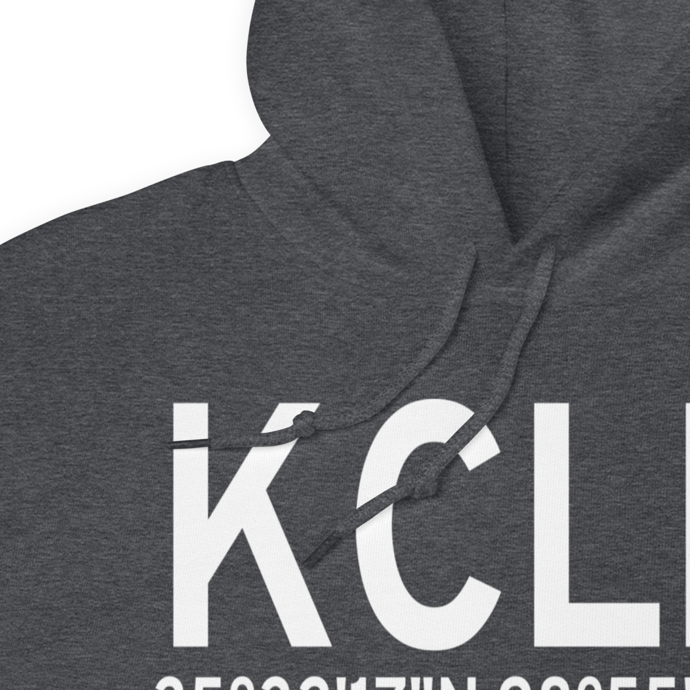 Clinton Regional Airport (KCLK) ICAO Hoodie Sweatshirt 