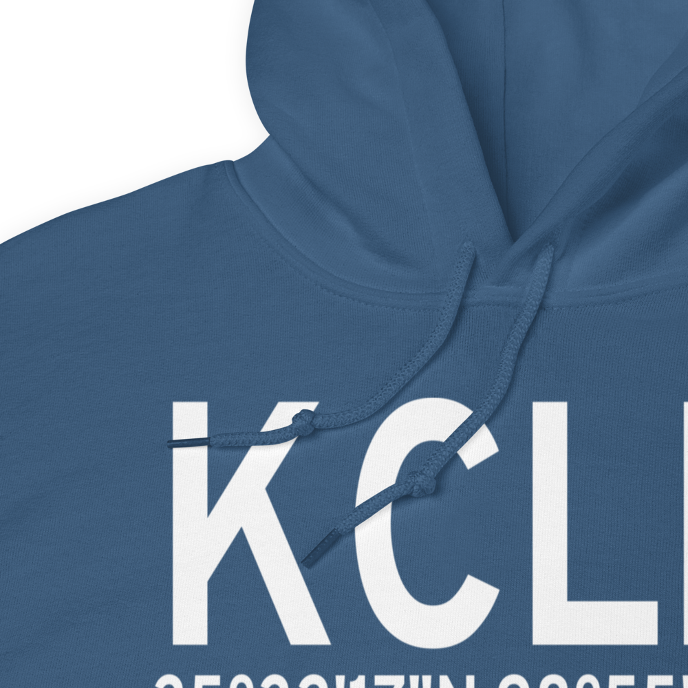 Clinton Regional Airport (KCLK) ICAO Hoodie Sweatshirt 