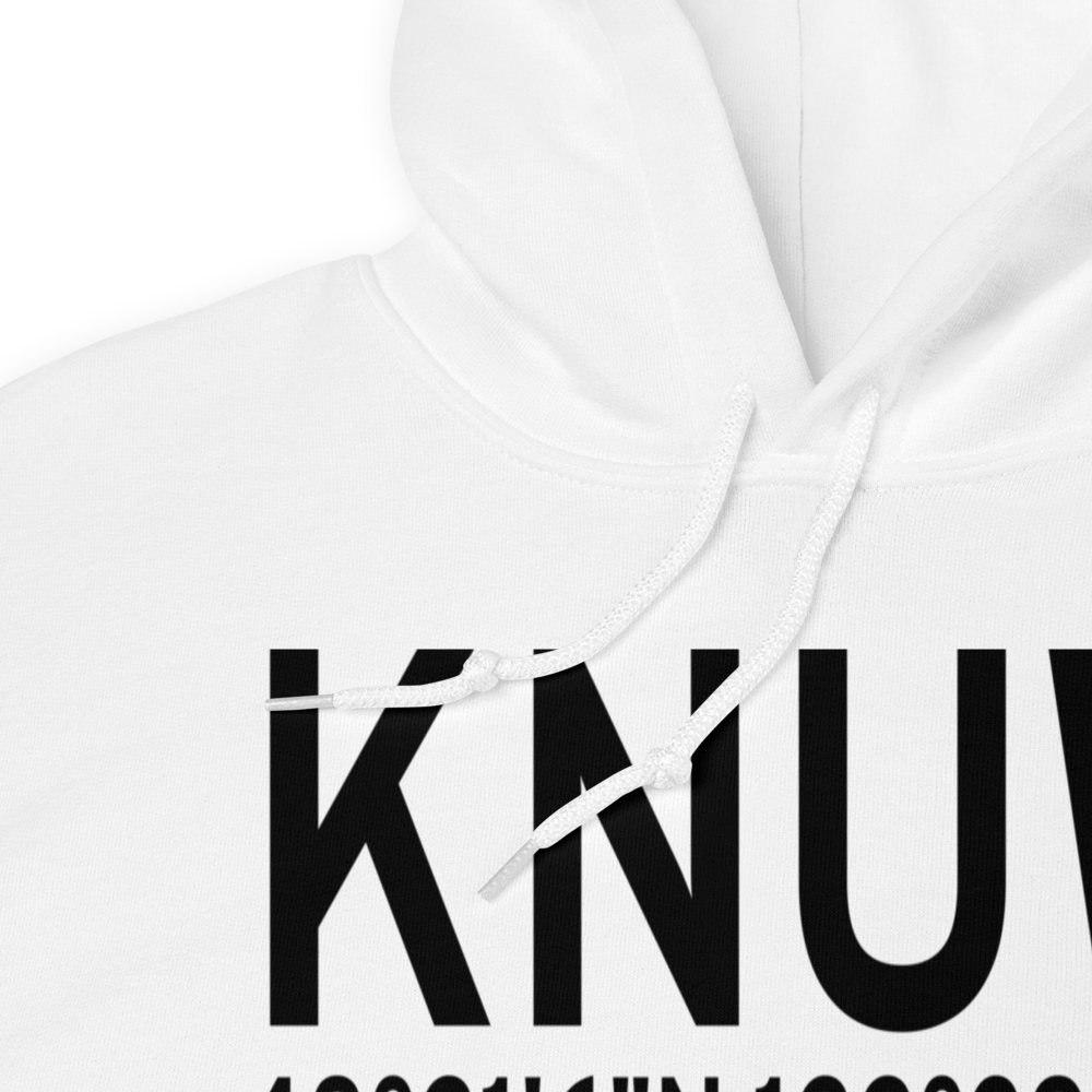Whidbey Island Naval Air Station (Ault Field) (KNUW) ICAO Hoodie Sweatshirt 