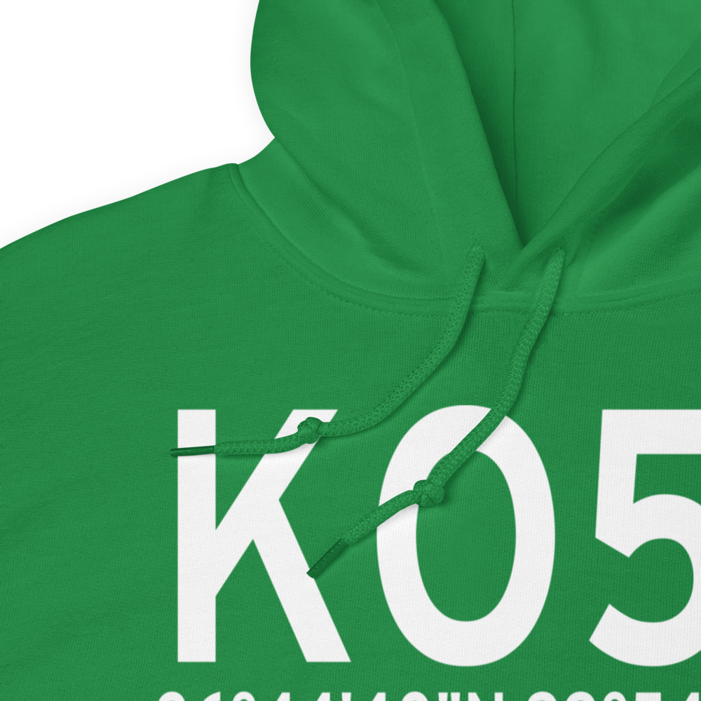 Laverne Municipal Airport (KO51) ICAO Hoodie Sweatshirt 