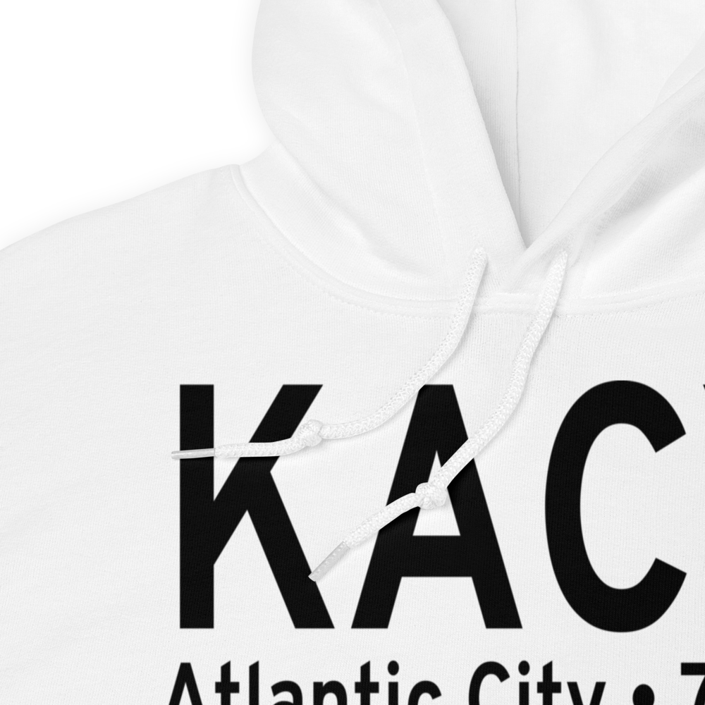 Atlantic City International Airport (KACY) ICAO Hoodie Sweatshirt 