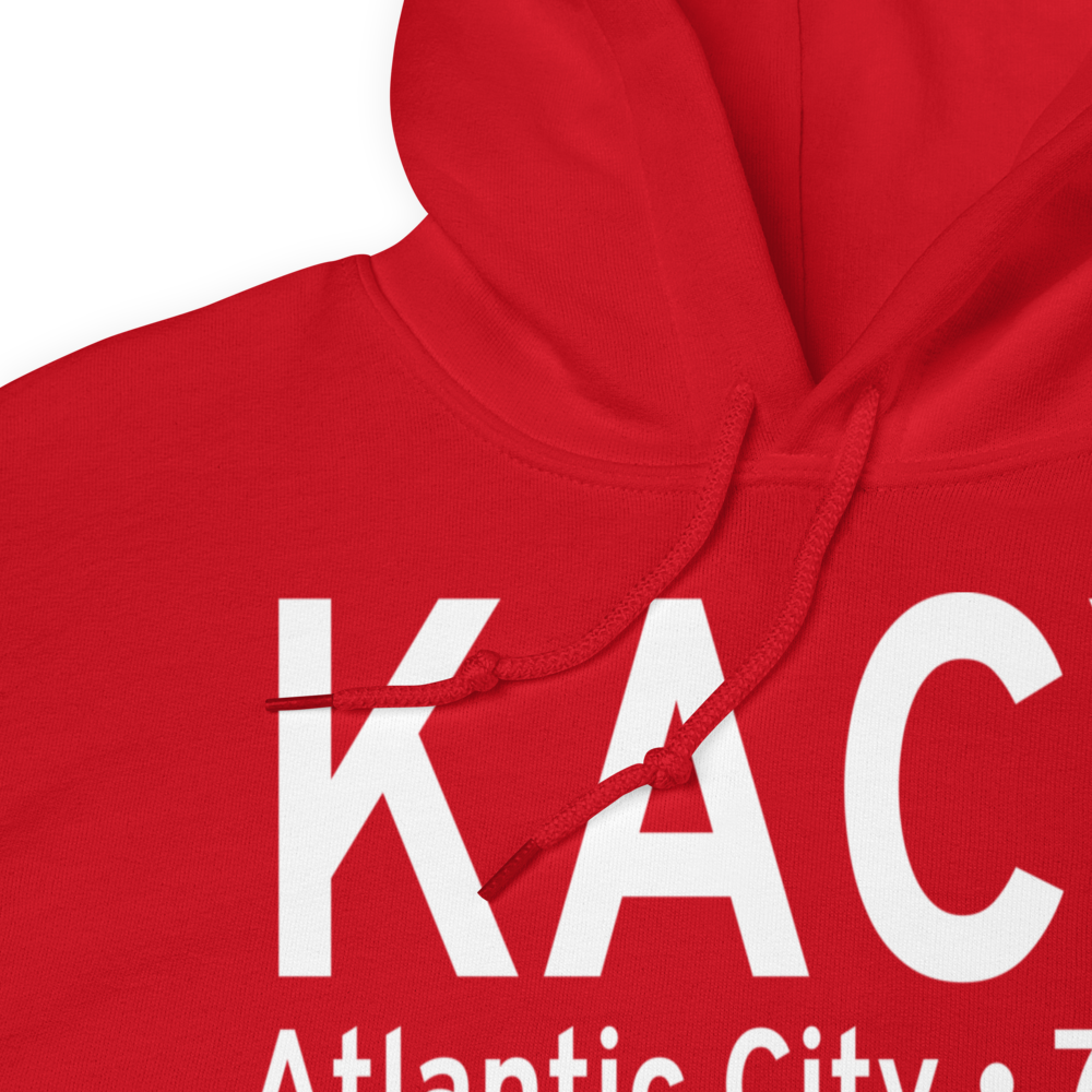 Atlantic City International Airport (KACY) ICAO Hoodie Sweatshirt 