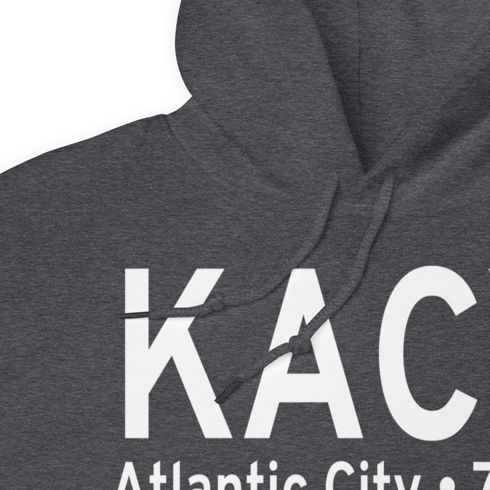 Atlantic City International Airport (KACY) ICAO Hoodie Sweatshirt 