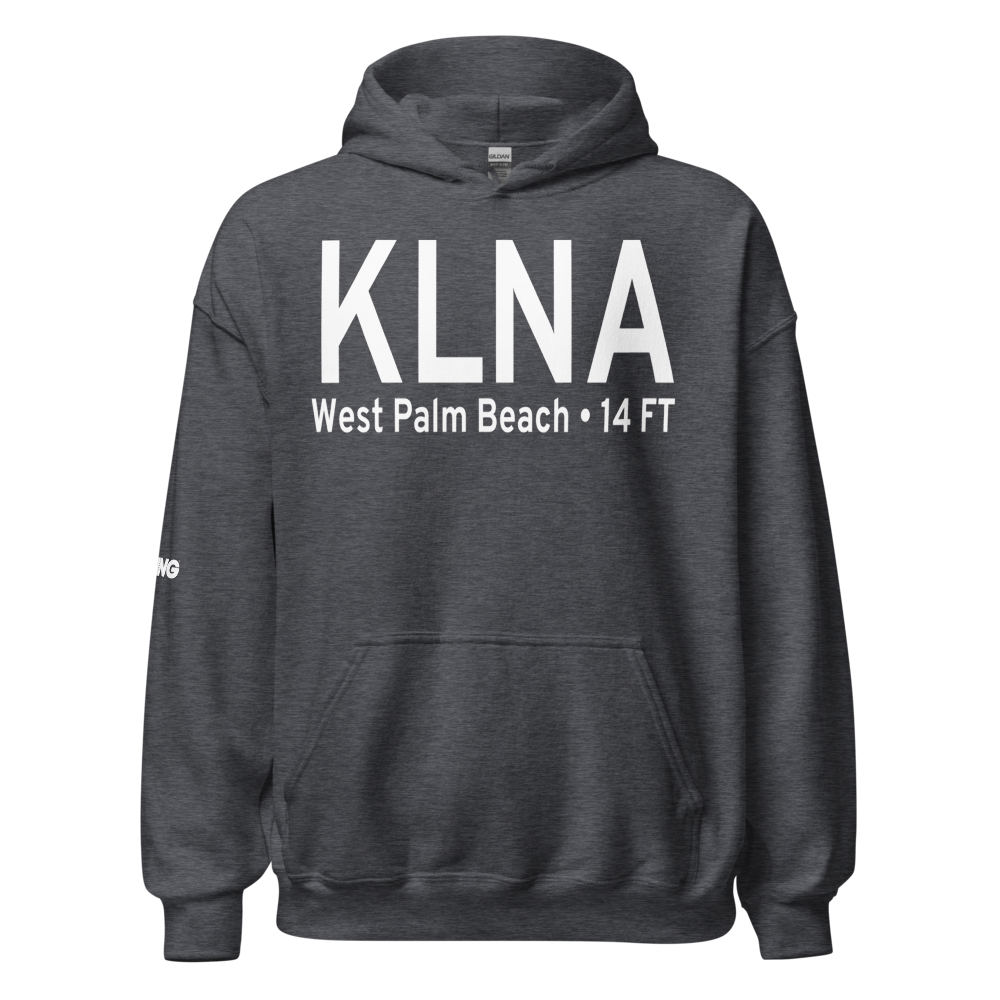 Palm Beach County Park Airport (KLNA) ICAO Hoodie Sweatshirt 