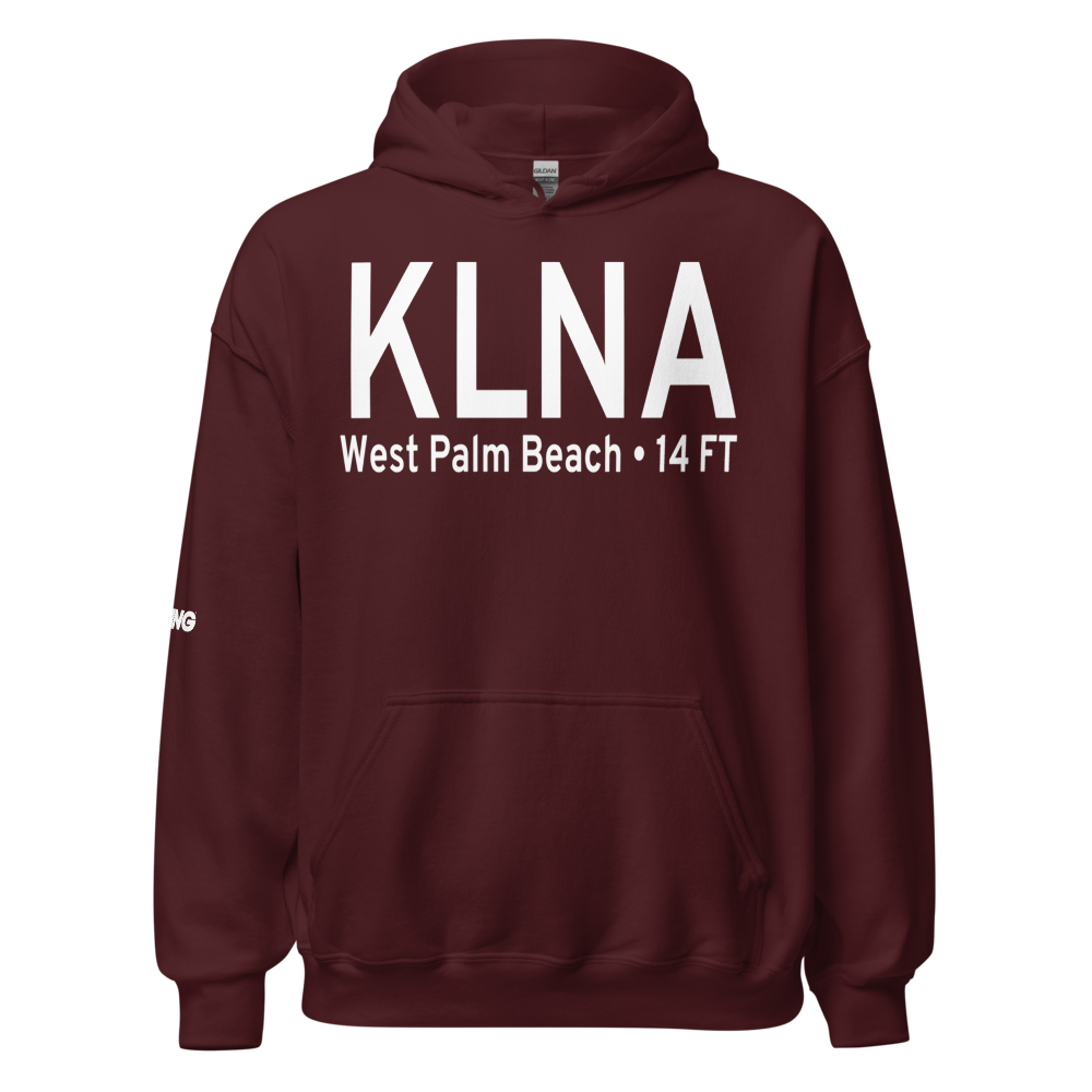 Palm Beach County Park Airport (KLNA) ICAO Hoodie Sweatshirt 