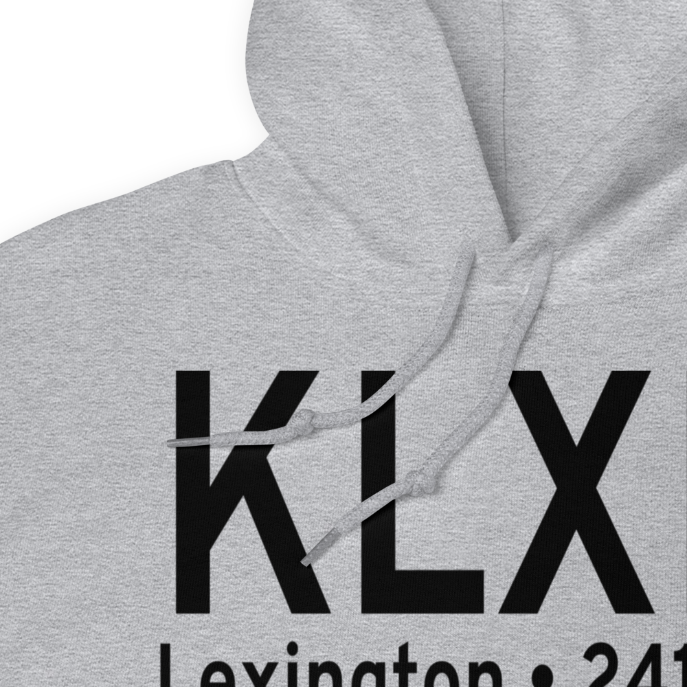 Jim Kelly Field (KLXN) ICAO Hoodie Sweatshirt 