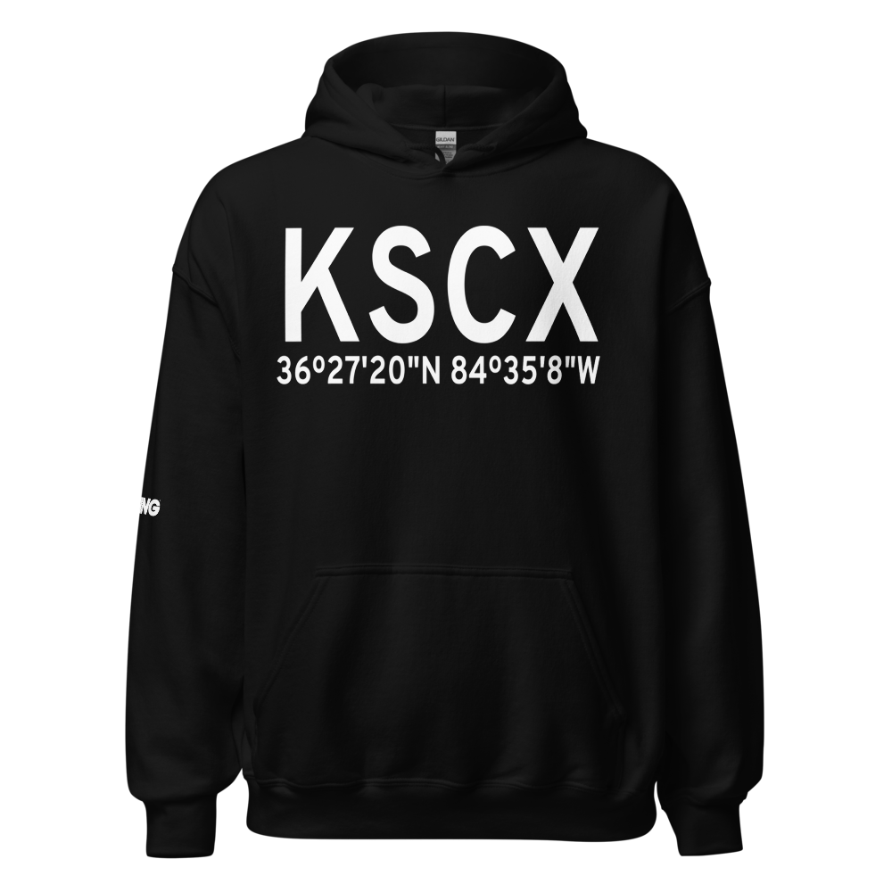Scott Municipal Airport (KSCX) ICAO Hoodie Sweatshirt 