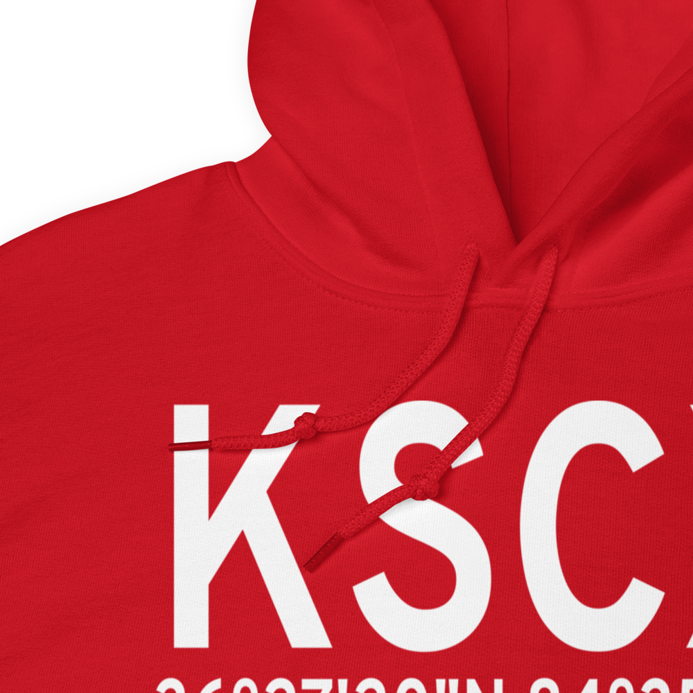 Scott Municipal Airport (KSCX) ICAO Hoodie Sweatshirt 