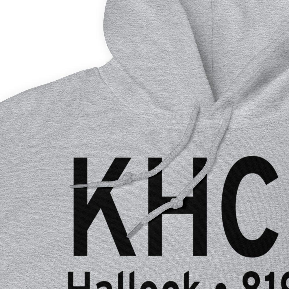 Hallock Municipal Airport (KHCO) ICAO Hoodie Sweatshirt 