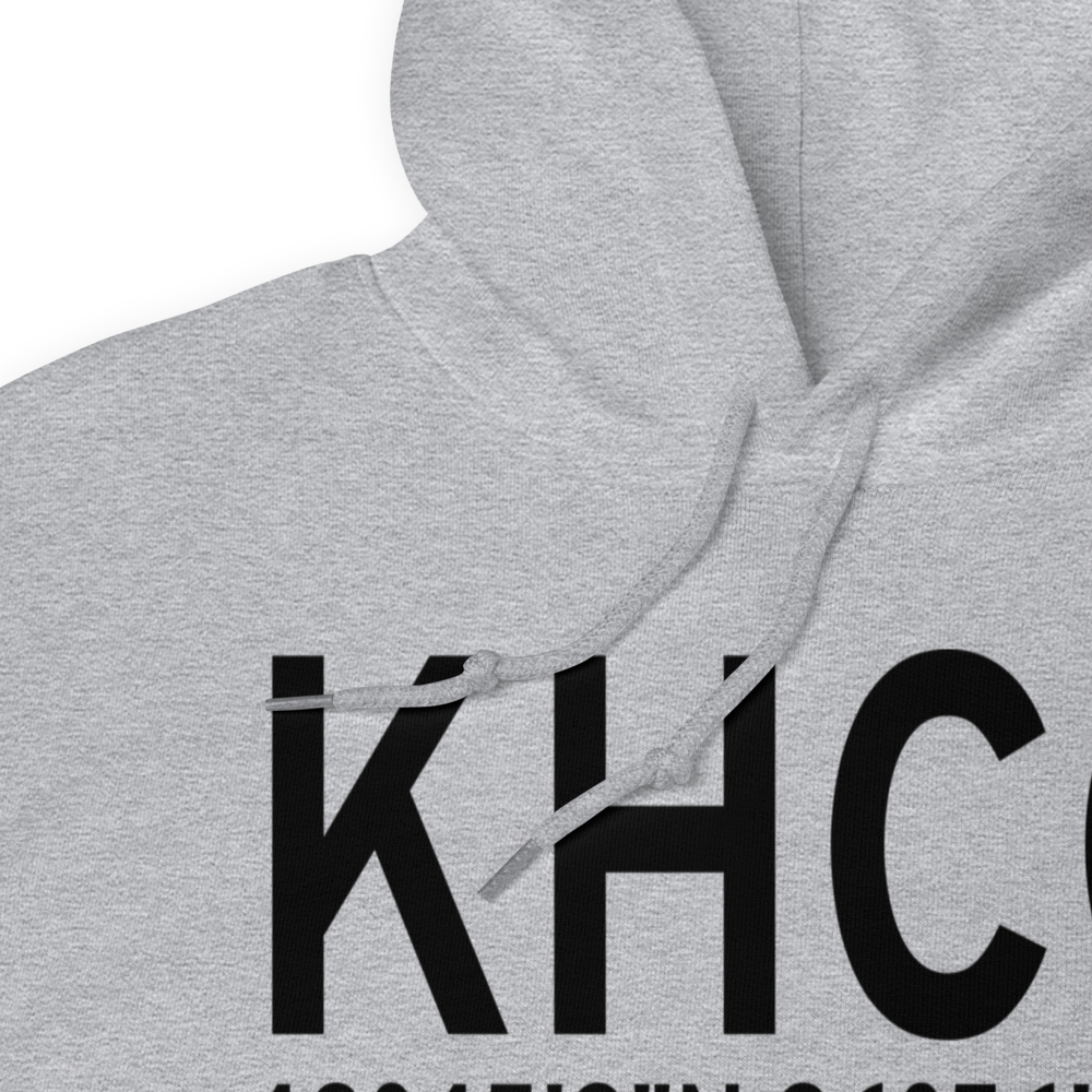 Hallock Municipal Airport (KHCO) ICAO Hoodie Sweatshirt 