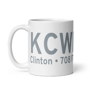Clinton Municipal Airport (KCWI) ICAO Mug