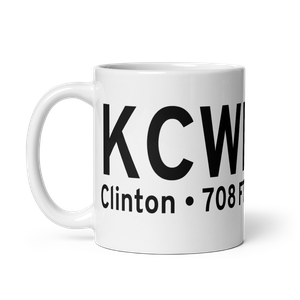 Clinton Municipal Airport (KCWI) ICAO Mug