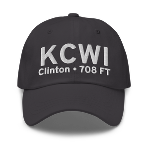 Clinton Municipal Airport (KCWI) ICAO Hat