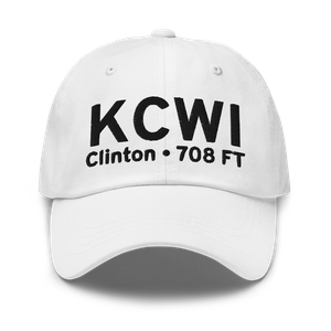 Clinton Municipal Airport (KCWI) ICAO Hat