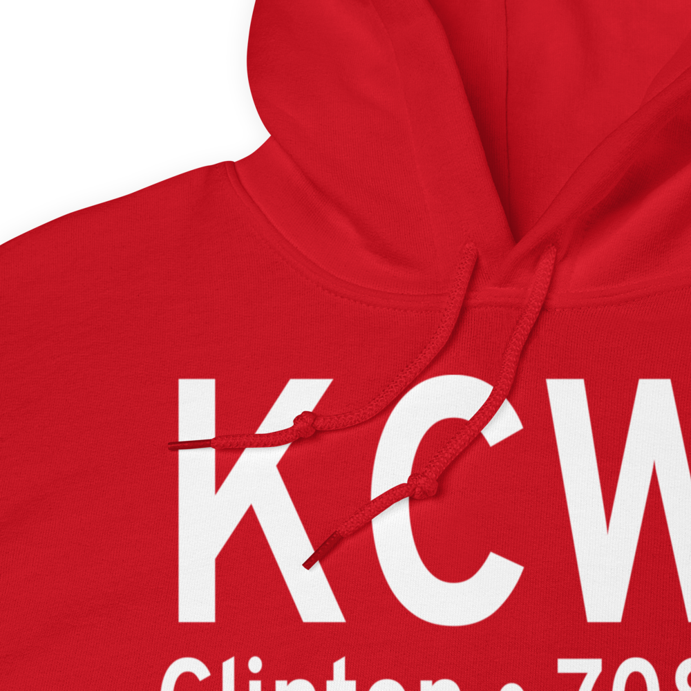 Clinton Municipal Airport (KCWI) ICAO Hoodie Sweatshirt 