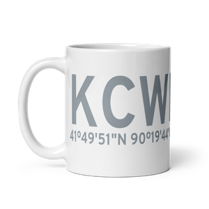 Clinton Municipal Airport (KCWI) ICAO Mug