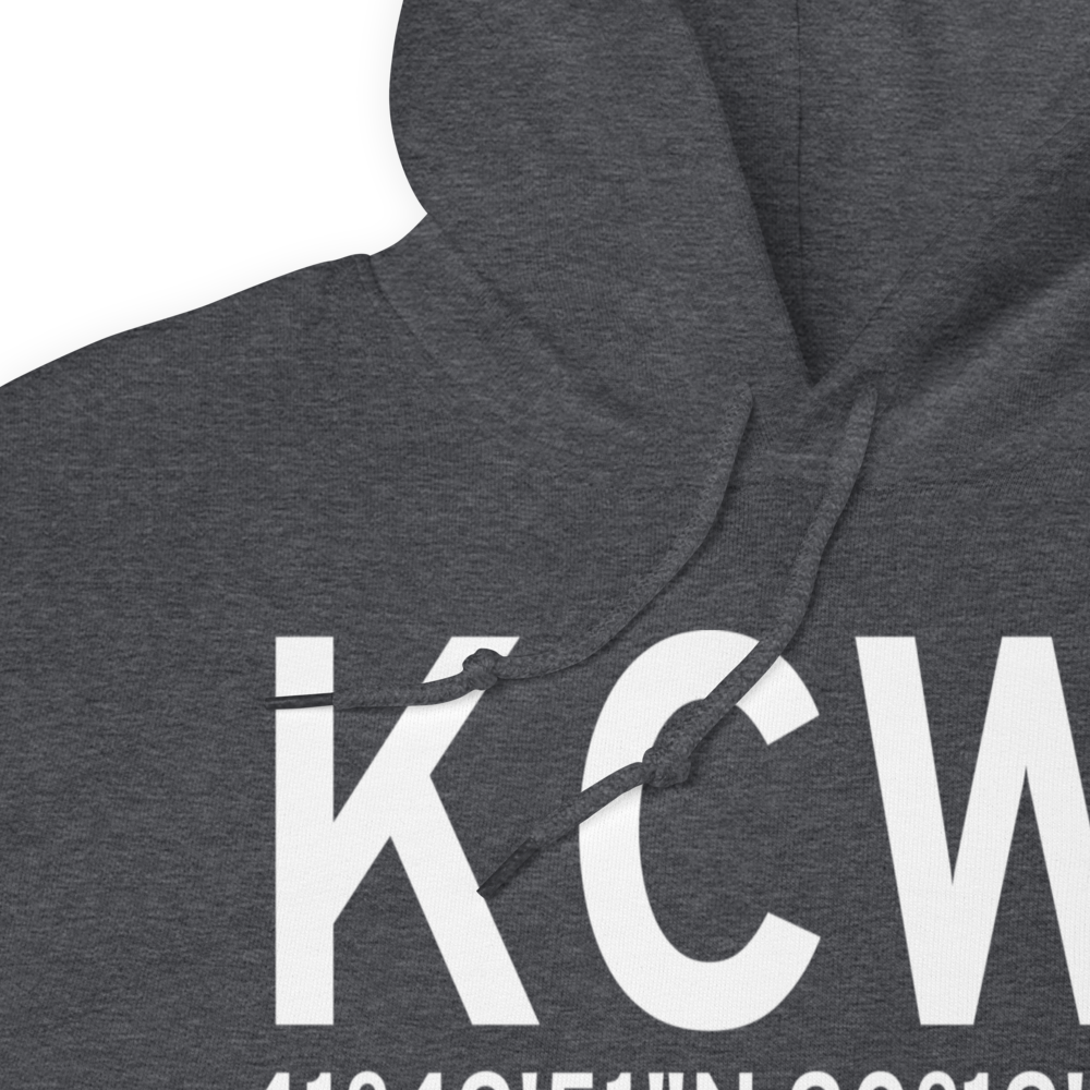Clinton Municipal Airport (KCWI) ICAO Hoodie Sweatshirt 