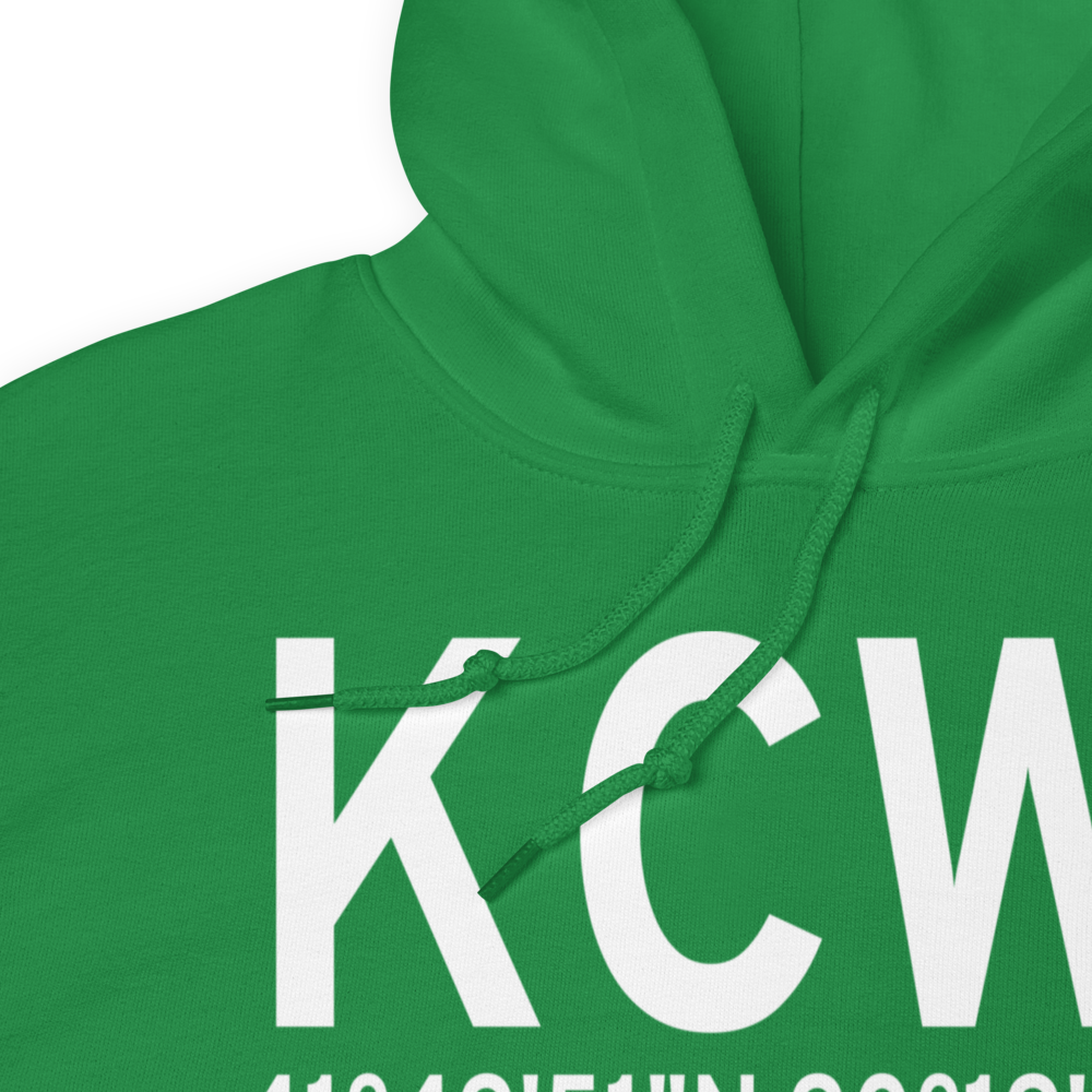 Clinton Municipal Airport (KCWI) ICAO Hoodie Sweatshirt 