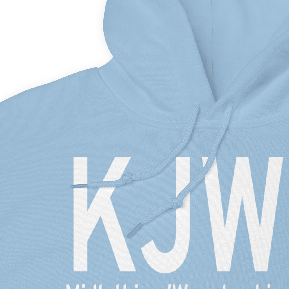 Mid Way Regional Airport (KJWY) ICAO Hoodie Sweatshirt 