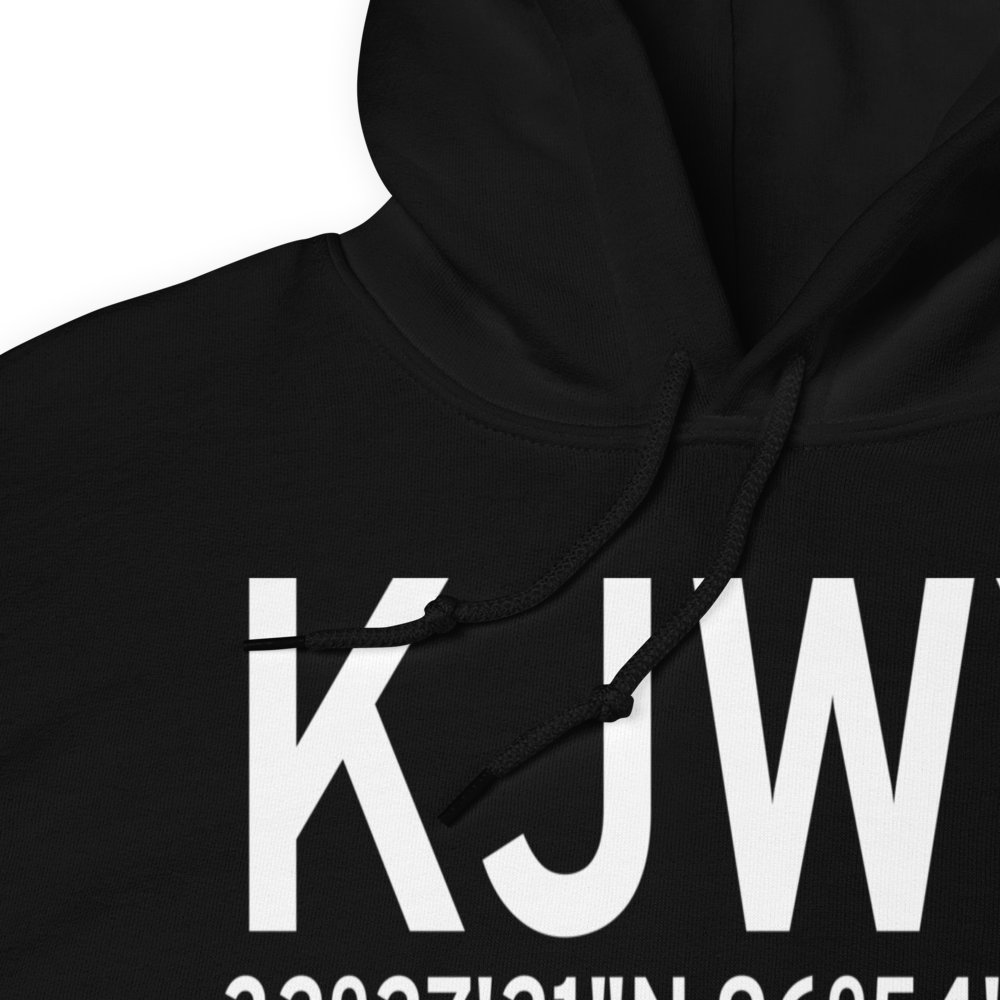 Mid Way Regional Airport (KJWY) ICAO Hoodie Sweatshirt 
