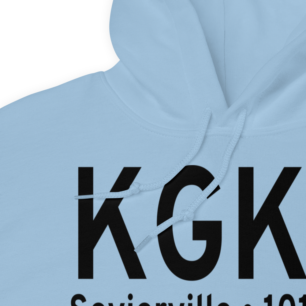 Gatlinburg-Pigeon Forge Airport (KGKT) ICAO Hoodie Sweatshirt 