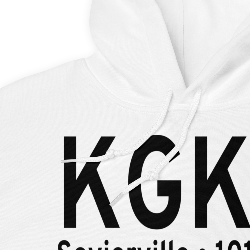 Gatlinburg-Pigeon Forge Airport (KGKT) ICAO Hoodie Sweatshirt 