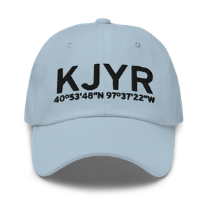 York Municipal Airport (KJYR) ICAO Hat