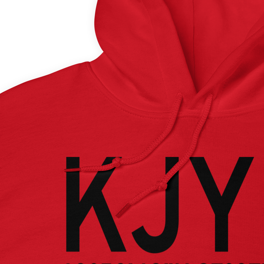 York Municipal Airport (KJYR) ICAO Hoodie Sweatshirt 