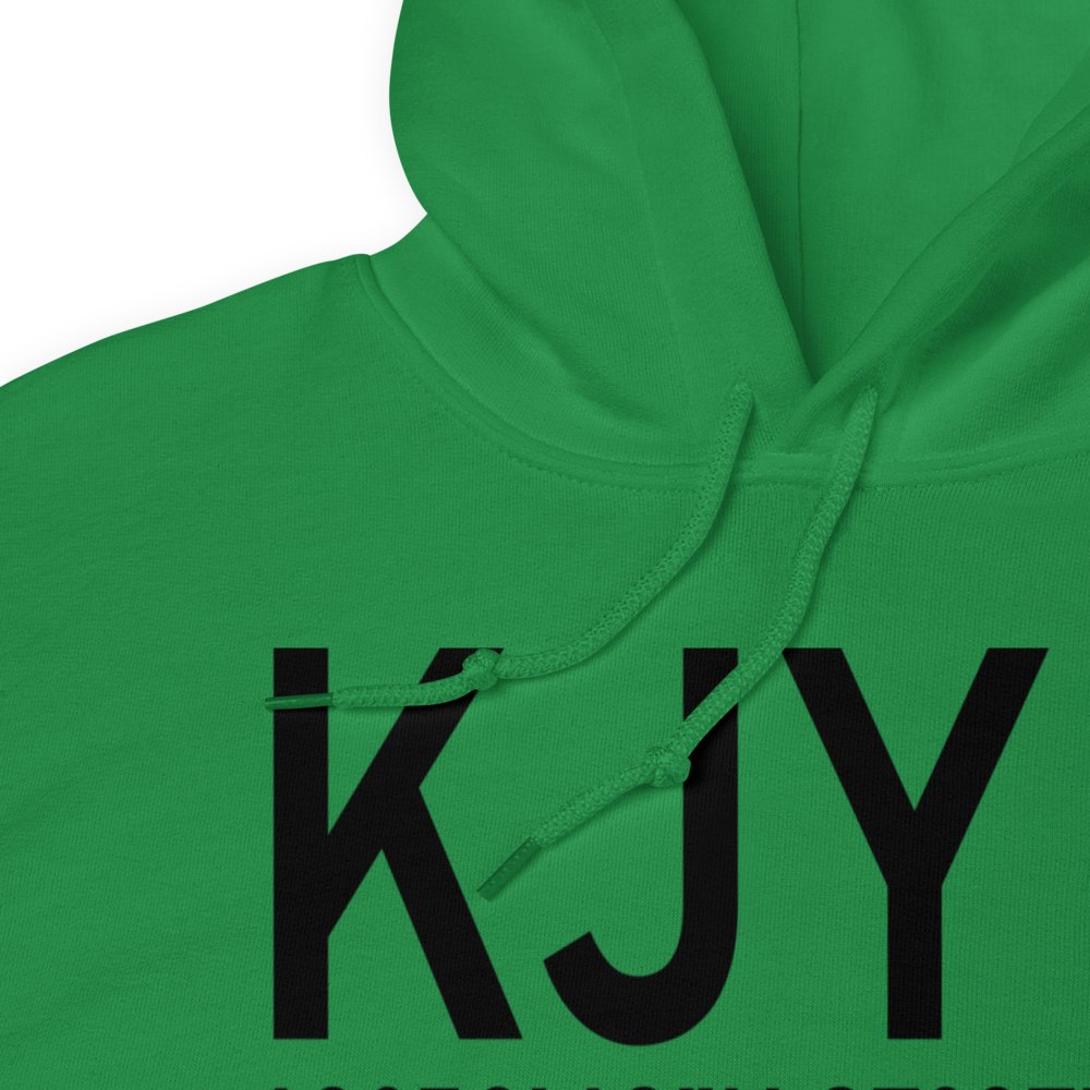 York Municipal Airport (KJYR) ICAO Hoodie Sweatshirt 