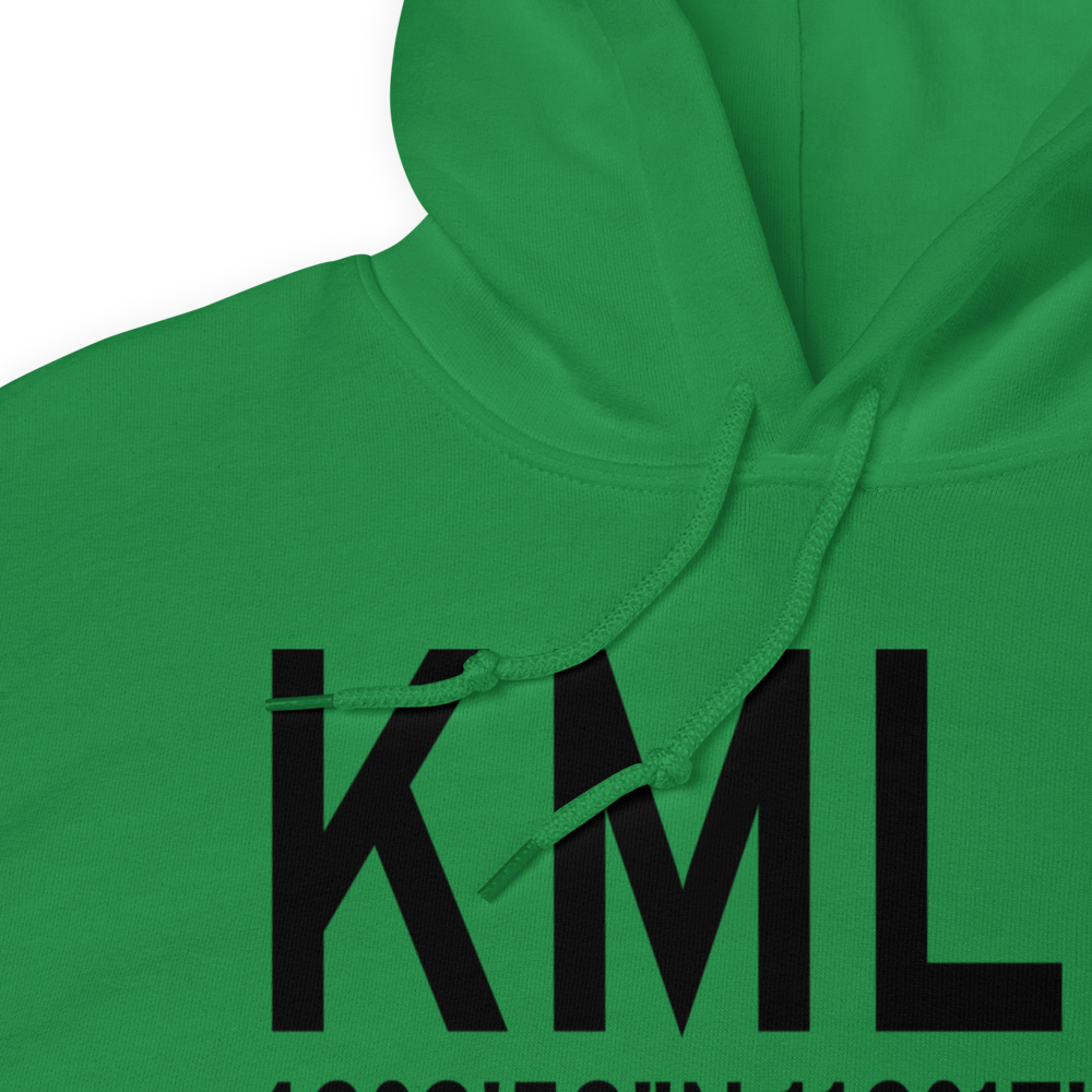 Malad City Airport (KMLD) ICAO Hoodie Sweatshirt 