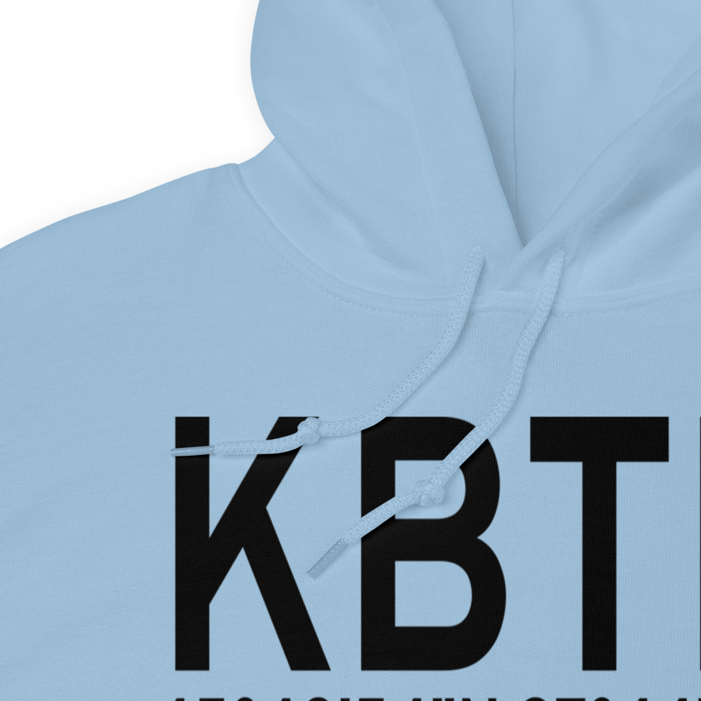 Britton Municipal Airport (KBTN) ICAO Hoodie Sweatshirt 