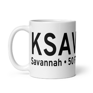 Savannah Hilton Head International Airport (KSAV) ICAO Mug