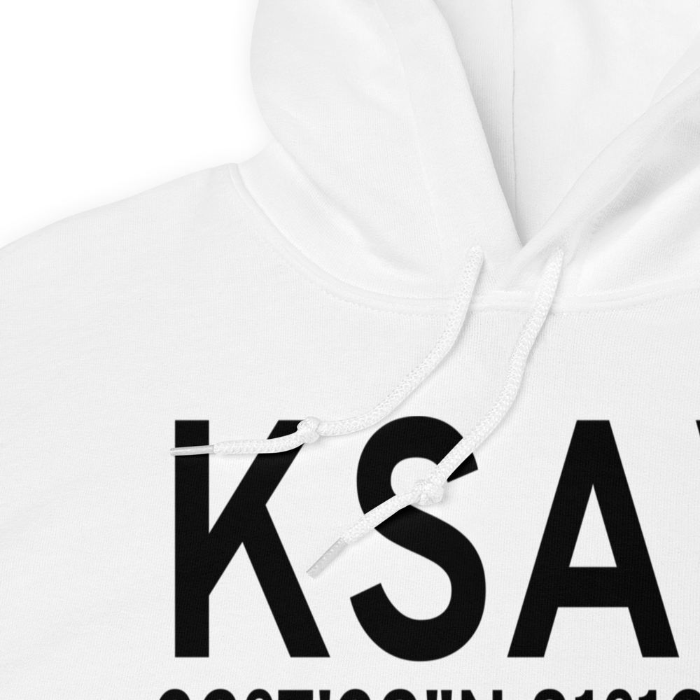 Savannah Hilton Head International Airport (KSAV) ICAO Hoodie Sweatshirt 