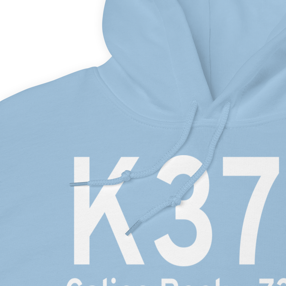 Calico Rock Izard County Airport (K37T) ICAO Hoodie Sweatshirt 