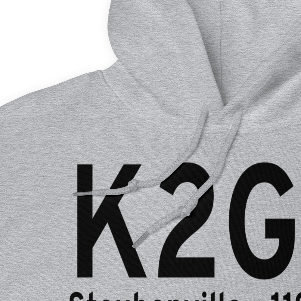 Jefferson County Airpark (K2G2) ICAO Hoodie Sweatshirt 