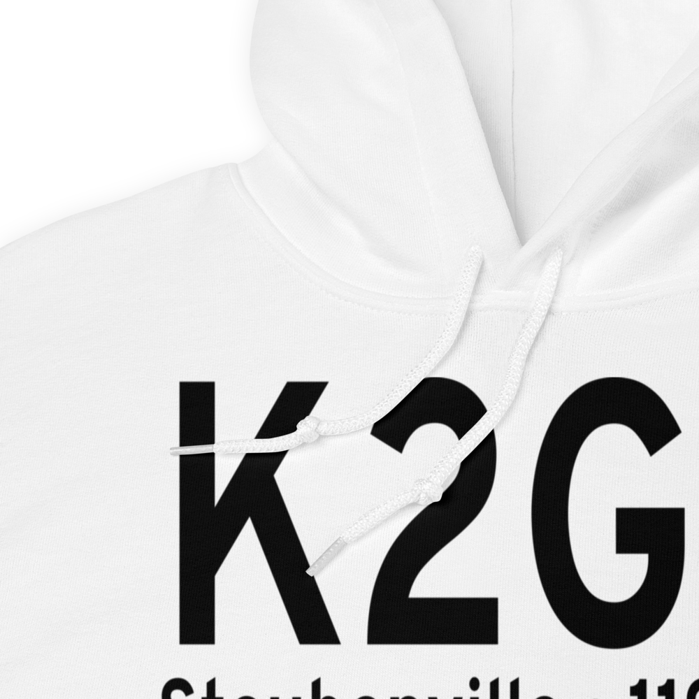 Jefferson County Airpark (K2G2) ICAO Hoodie Sweatshirt 