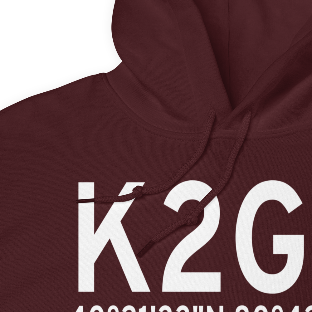 Jefferson County Airpark (K2G2) ICAO Hoodie Sweatshirt 