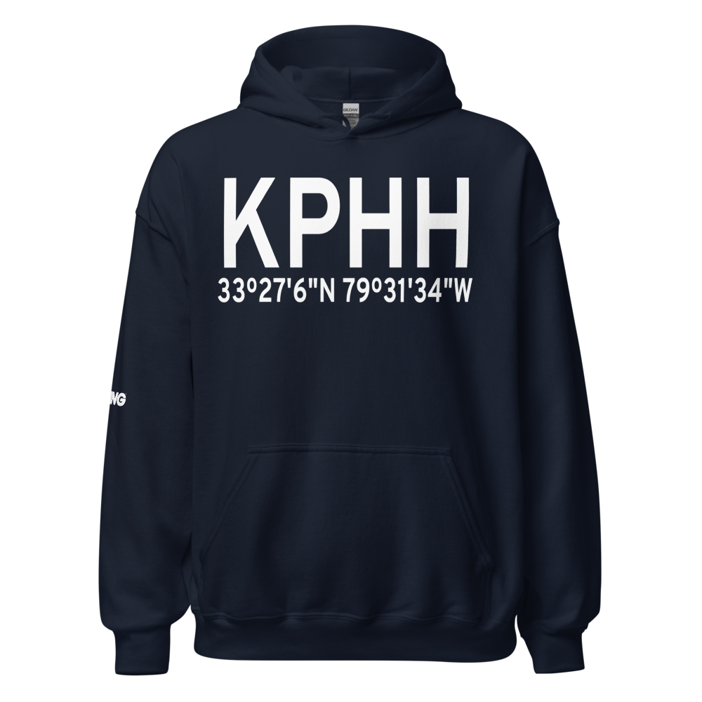 Robert F Swinnie Airport (KPHH) ICAO Hoodie Sweatshirt 