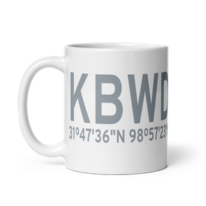 Brownwood Regional Airport (KBWD) ICAO Mug